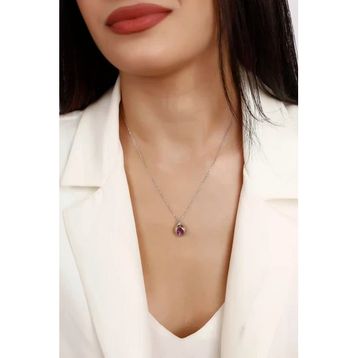 Lia Berto Nar Model 925 Ayar Gümüş Kolye