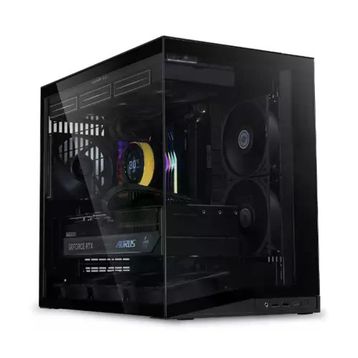 Lian Li O11 Dynamic Mini V2 Flow G99.O11DMIV2FX.00 Fanlı Siyah ATX Gaming Bilgisayar Kasası