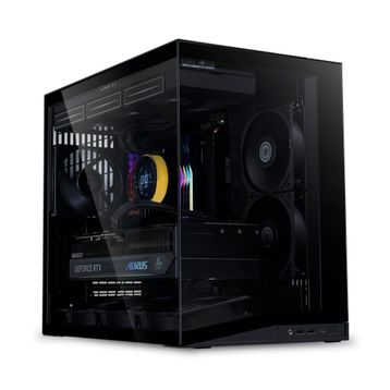 Lian Li O11 Dynamic Mini V2 Flow G99.O11DMIV2FX.00 Fanlı Siyah ATX Gaming Bilgisayar Kasası