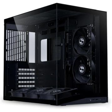 Lian Li O11 Dynamic Mini V2 Flow G99.O11DMIV2FX.00 Fanlı Siyah ATX Gaming Bilgisayar Kasası