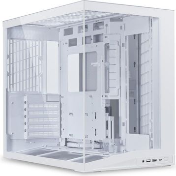 Lian Li O11 Dynamic Mini V2 G99.O11DMIV2W.00 Fansız Beyaz ATX Gaming Bilgisayar Kasası