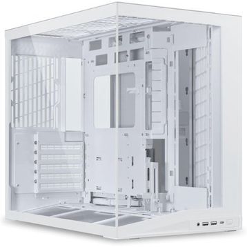 Lian Li O11 Dynamic Mini V2 G99.O11DMIV2W.00 Fansız Beyaz ATX Gaming Bilgisayar Kasası