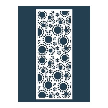 Liar KSP-50 10 mm 69x139 cm Beyaz Ahşap Seperatör Paravan