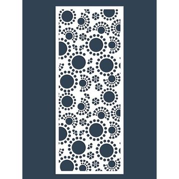 Liar KSP-50 18 mm 85x210 cm Beyaz Ahşap Seperatör Paravan