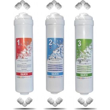 Liberti Kapalı Kasa 12'inç Su Arıtma Filitresi Inline Nsf Onaylı Carbon Su Arıtma Filitresi