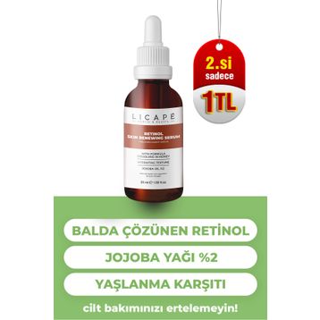 Licape 30 ml Cilt Yaşlanması Karşıtı Aydınlatıcı Retinol Serum