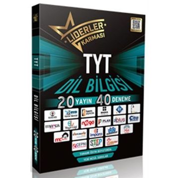 Liderler Karması TYT Dil Bilgisi Denemeleri 20 Yayın 40 Deneme