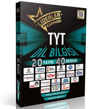 Liderler Karması TYT Dil Bilgisi Denemeleri 20 Yayın 40 Deneme