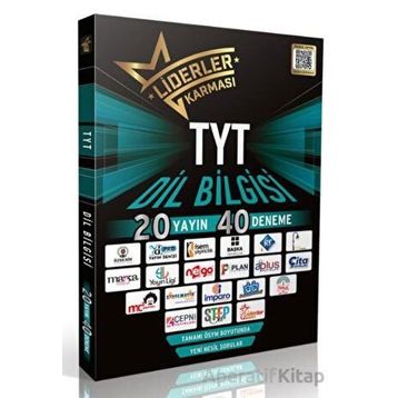 Liderler Karması TYT Dil Bilgisi Denemeleri 20 Yayın 40 Deneme