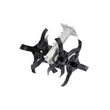 Lieber German ATS461 Sırt Tırpana Uyumlu Akrobat Derin Çapalama Aparatı Eğilmez Döküm 26 mm ve 9 Diş Çelik Bıçak