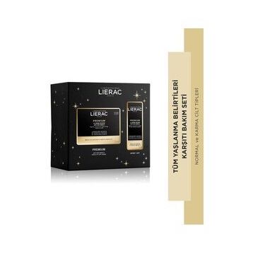 Lierac Premium Silky Cream Kırışıklık Karşıtı 50 ml Krem Premium Eye Cream Yaşlanma Karşıtı 15 ml Göz Kremi