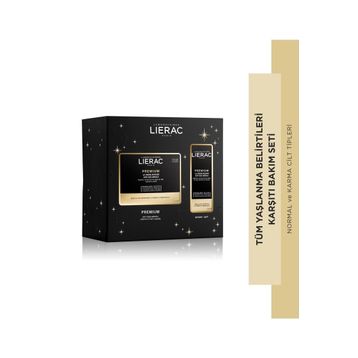 Lierac Premium Silky Cream Kırışıklık Karşıtı 50 ml Krem Premium Eye Cream Yaşlanma Karşıtı 15 ml Göz Kremi