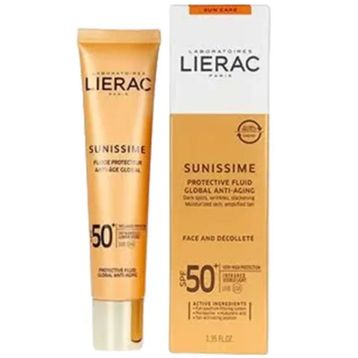 Lierac Sunissime Anti Age Energizing Protective Fluid 40 ml Spf 50+ Güneş Kremi