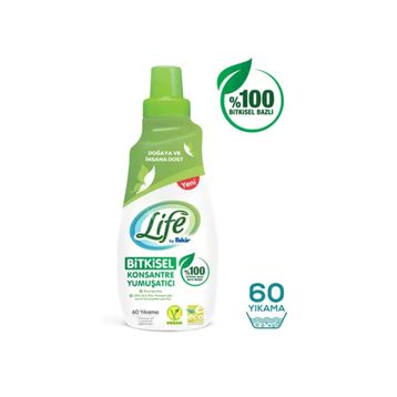 Life by Fakir 1500 ml Bitkisel Bazlı Konsantre Bebek Çamaşır Yumuşatıcısı