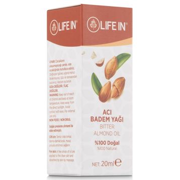 Life In 20 ml Acı Badem Yağı