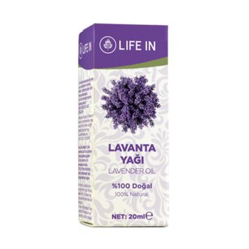 Life In 20 ml Doğal Lavanta Yağı