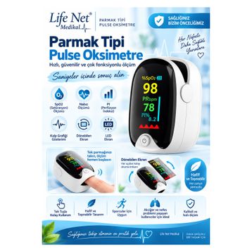 Life Net KE-6004 Pulse Oksimetre