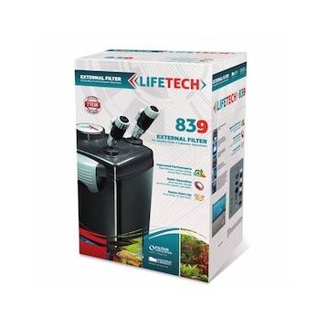 Life Tech Siyah 1500 LH Dış Filtre Kova İçi Dolu