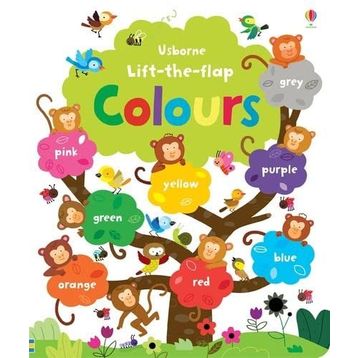 Lift The Flap Colours Book-Usborne Publishing