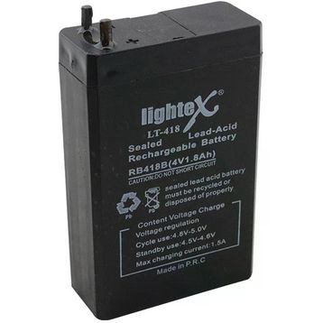 Lightex LT418 4V 1.8A Işıldak Aküsü