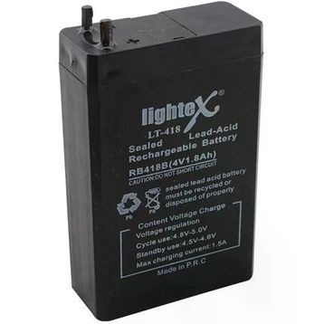 Lightex LT418 4V 1.8A Işıldak Aküsü