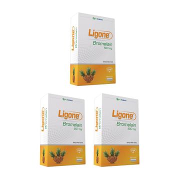 Ligone Bromelain 500 mg 60 Kapsül