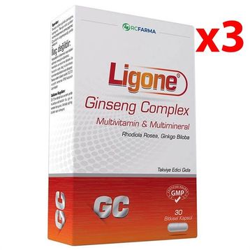 Ligone Ginseng Complex 3x30 Kapsül