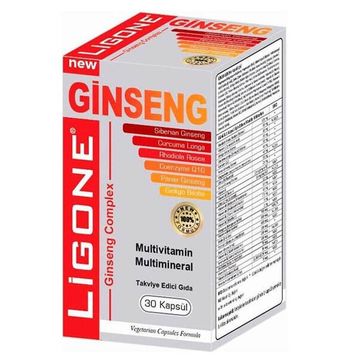 Ligone Ginseng Complex Multivitamin Multimineral 30 Kapsül
