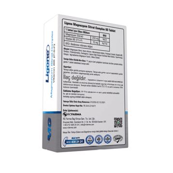 Ligone Magnezyum Sitrat Complex 60 Tablet