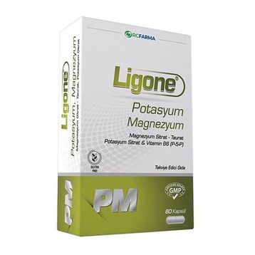 Ligone Potasyum Magnezyum 60 Kapsül