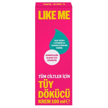Like Me 100 ml Tüm Ciltler İçin Tüy Dökücü Krem