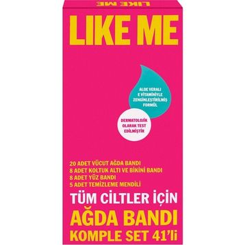 Like Me Tüm Ciltler İçin 41'li Sir Ağda Bandı