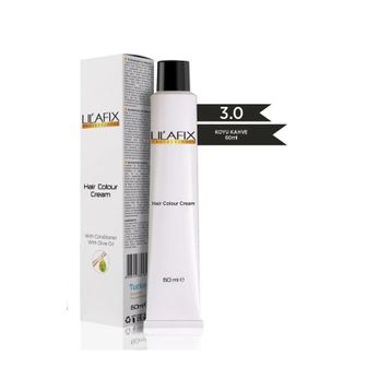 Lilafix 3.0 Koyu Kahve Tüp Krem 60 ML Saç Boyası