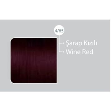 Lilafix 465 Şarap Kızılı 100 ML Saç Boyası+20 V 60 ML Oksidan