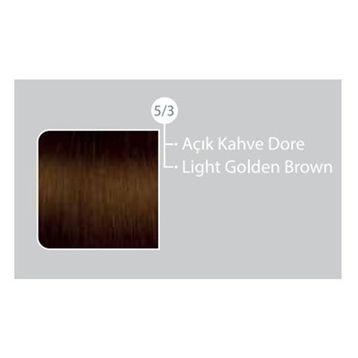 Lilafix 5-3 Açık Kahve Dore 100 ML Saç Boyası+ 20 V 60 ML Oksidan