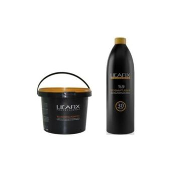Lilafix Mavi Toz Açıcı 500 gr + 30 Volume 1000 ml Oksidan