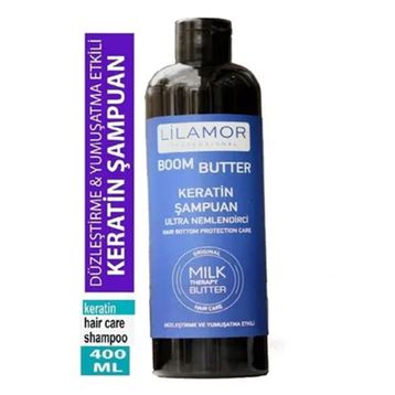 Lilamor Professional Düzleştirme ve Yumuşatma Etkili 400 ml Keratin Şampuan
