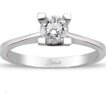 Lilarote Pırlanta 0.50 ct Pırlanta Tektaş Yüzük