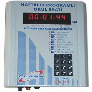 Limit Audio PS 724 Duvar Tipi Okul Saati
