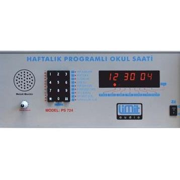 Limit Audio PS 724 R Rack Tipi Okul Saati