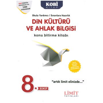 Limit Yayınları 8. Sınıf Din Kültürü Konu Bitirme Kitabı