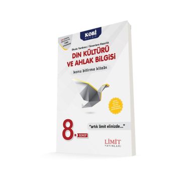 Limit Yayınları 8. Sınıf Din Kültürü Konu Bitirme Kitabı