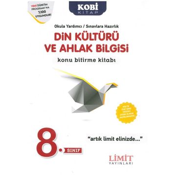 Limit Yayınları 8. Sınıf Din Kültürü Konu Bitirme Kitabı