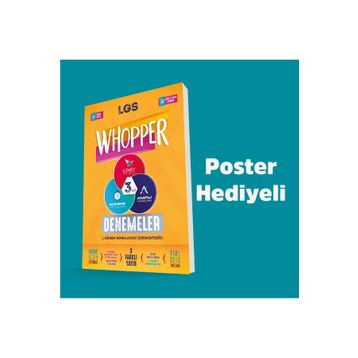 Limit Yayınları - 8. Sınıf Whoopper 3'lü Deneme Seti