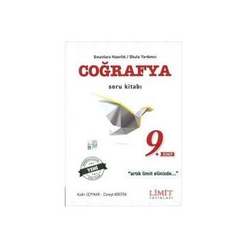 Limit Yayınları 9. Sınıf Coğrafya Soru Kitabı