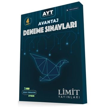 Limit Yayınları AYT Avantaj 4 lü Deneme Sınavları