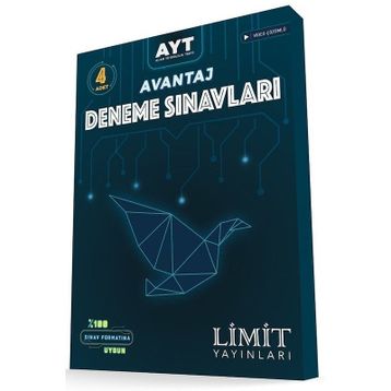 Limit Yayınları AYT Avantaj 4 lü Deneme Sınavları