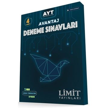 Limit Yayınları AYT Avantaj 4 lü Deneme Sınavları