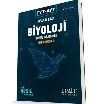 Limit Yayınları TYT AYT Avantaj Biyoloji Soru Bankası Ve Denemeler