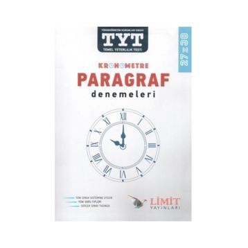 Limit Yayınları TYT Kronometre Paragraf Denemeleri 2020